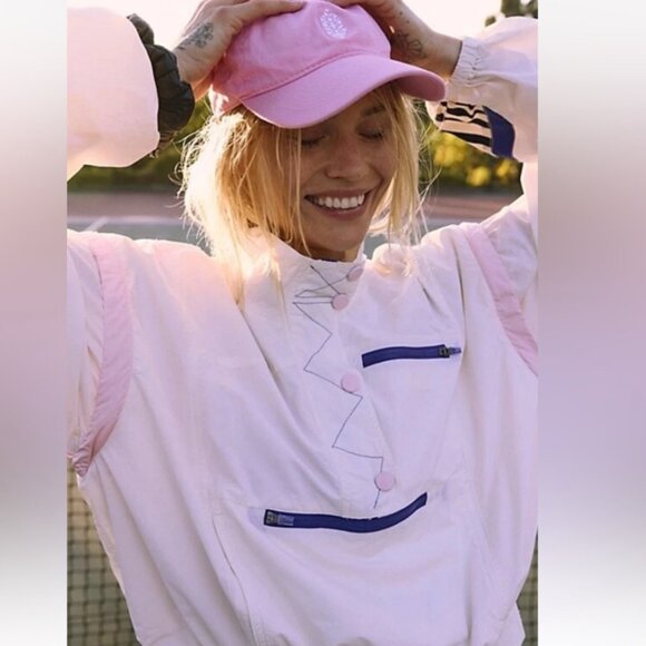 new FREE PEOPLE movement track in action jacket s m - Picture 3 of 4